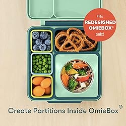 OmieBox (2 pack) Leakproof Dips Containers To