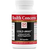 Health Concerns Cold Away - Immune Support Supplement - Chinese Medicine Capsules for Immunity &amp; Cold Prevention - Dong Quai, Chinese Skullcap &amp; Andrographis - Cold Remedy for Adults - 90 Capsules
