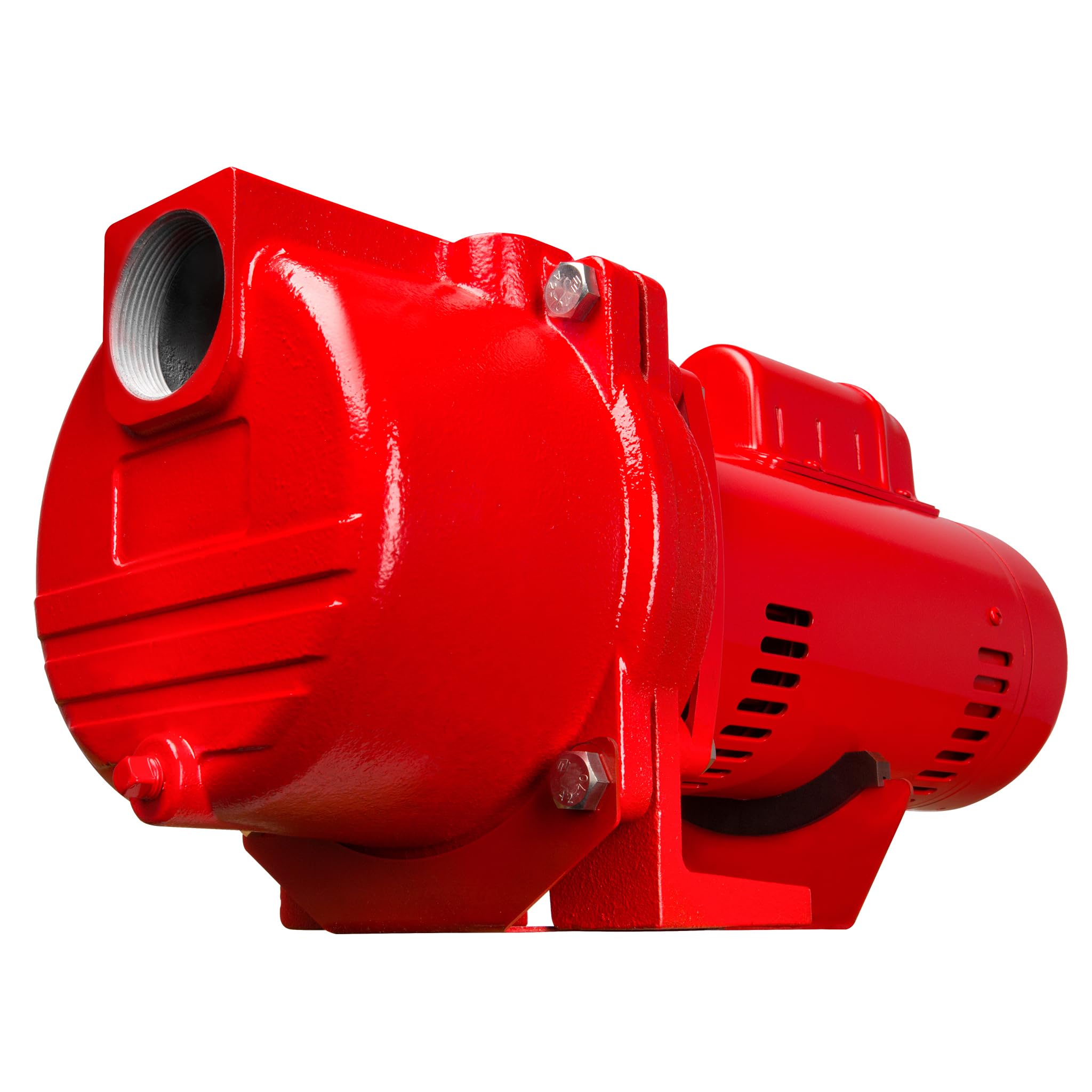 Photo 1 of Red Lion RL-SPRK150 115/230 Volt, 1.5 HP, 71 GPM Cast Iron Sprinkler/Irrigation Pump with Thermoplastic Impeller, Red, 97101501