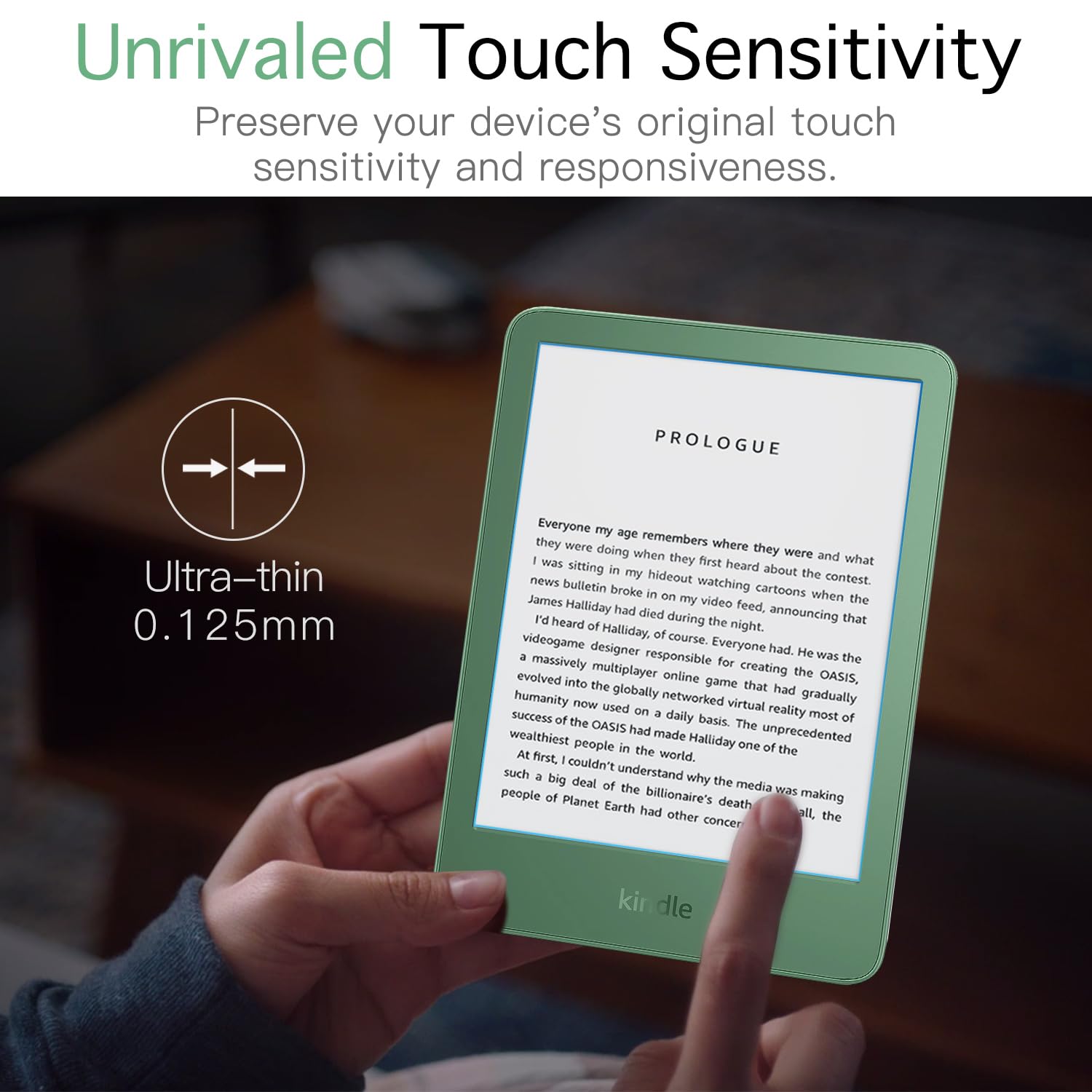 MoKo 2 Pack Antiglare Screen Protector for 6