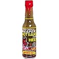 Green Carolina Reaper Hot Sauce From Hell - 5 Ounce - Gourmet Carolina Reaper Hot Sauce for Chicken Wings - Perfect for the Fan of Extra Hot Hot Sauces - Dance with the Devil!