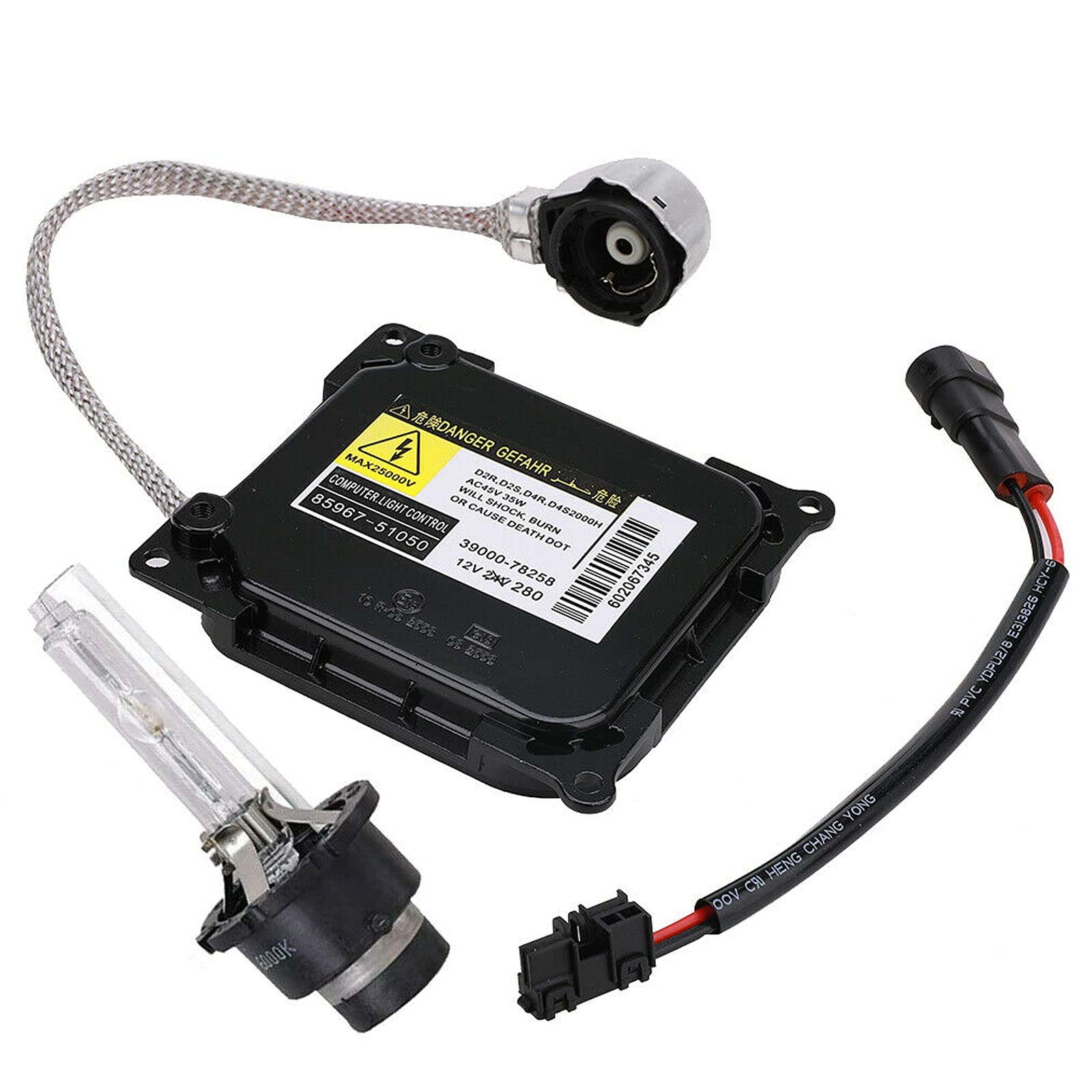 Photo 1 of Xenon HID Headlight Ballast Control Unit with Igniter and D4S Bulb Compatible with Lexus IS250, RX350, GS350, ES350, GS300, GS350, Toyota Prius, Solara, Venza - Replaces OE# KDLT003 DDLT003 85967-5202