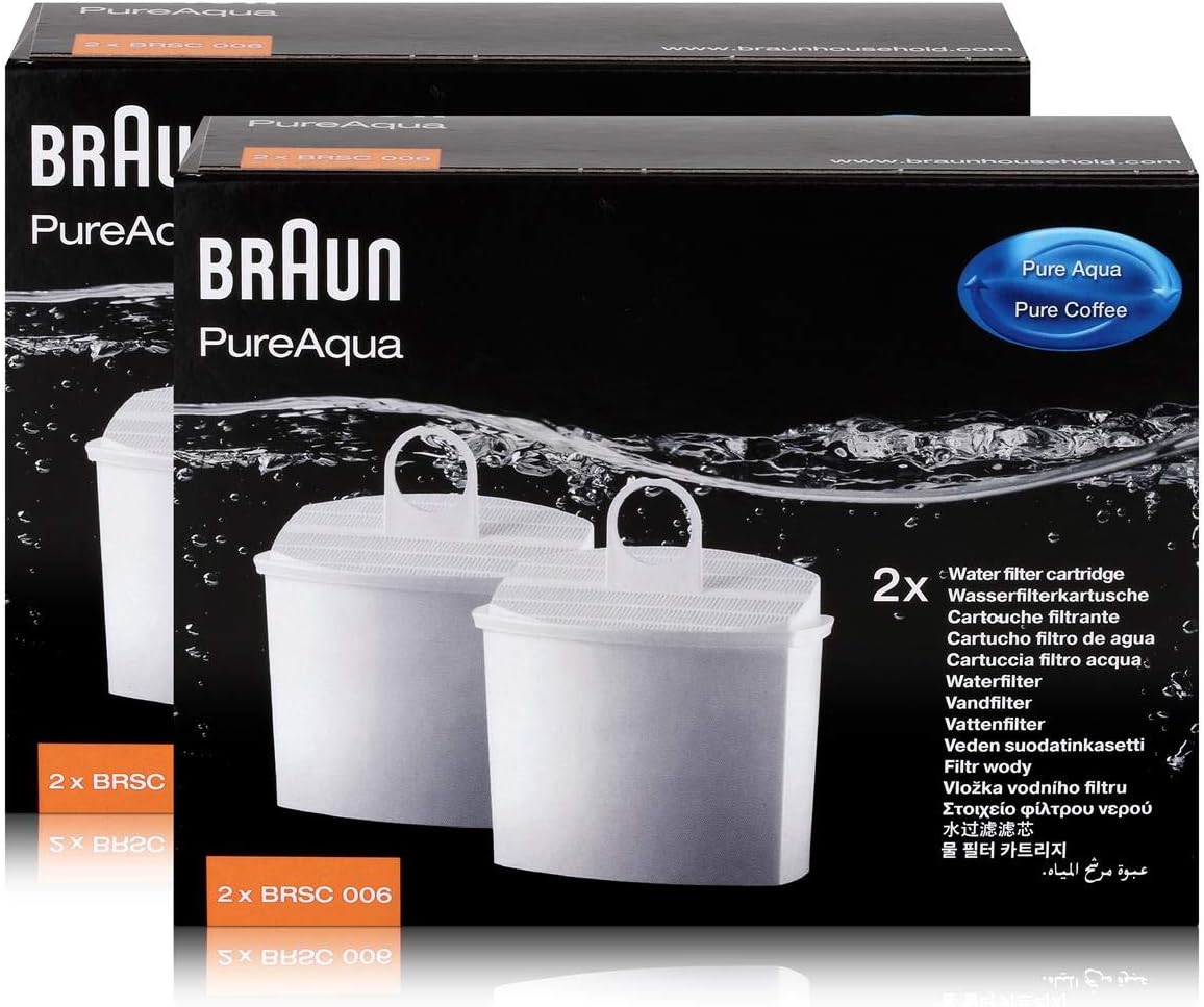 Braun PureAqua Wasserfilterkartusche BRSC006 - Wasserfilter (2er Pack)