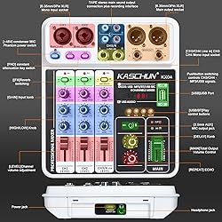 Professional DJ audio mixer, 4-channel DJ