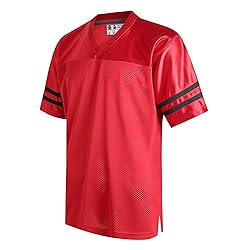 DEHANER Red Men's Women's Football Jersey for
