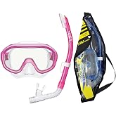 TUSA Sport Mini-Kleio Junior Mask and Snorkel Combo (w/Reusable Bag)