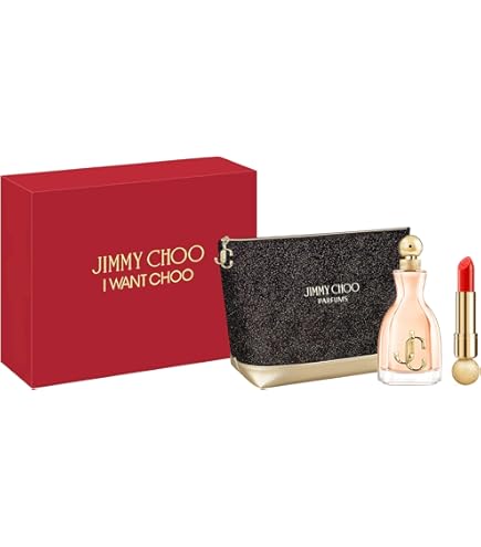 Amazon.com: Jimmy Choo I Want Choo Fragrance + Lip Stick Gift Set