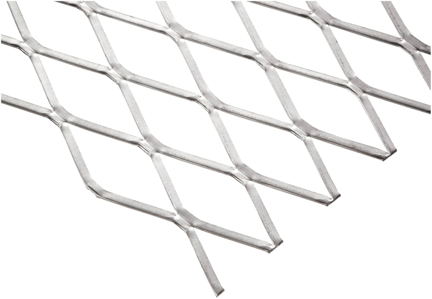 Zinc Galvanized Finish 16 Gauge 48 Width 0.50 SWD x 1.25 LWD Opening