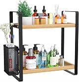 LEMIKKLE 2-Tier Skincare Perfume Organiser for Vanity & Bathroom