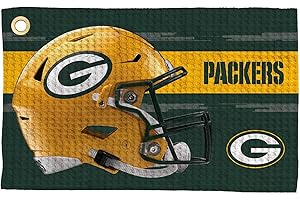 Northwest NFL Golf Towel – Official Licensed Microfiber Waffle Fabric, Absorbent 16x25 in Club Cleaning Accessory
