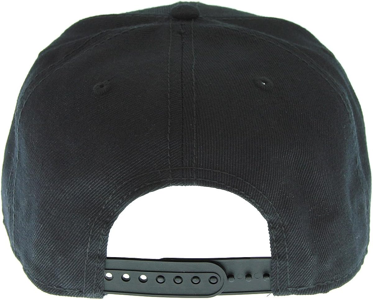 Marvel Comics Venom Symbiote Logo Licensed Adjustable Snapback Cap Hat Black: Clothing