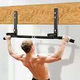 Pull Up Bar, 42"Wide-Grip PullUp Bar Upgrade，Pull Up Bar Suitable for Wooden Beams and Concrete Beams Efficiently Targets More Muscle Groups，Pullup Bar Anti-Slip Grip Treatment，Easy Installation
