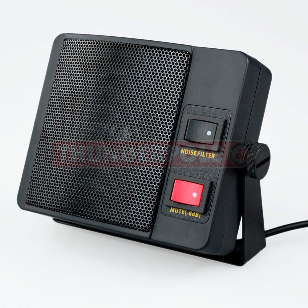 Thunderpole ES5WNF External Speaker with Noise Filter CB & Ham Radio | 3.5mm Plug | 5 Watt