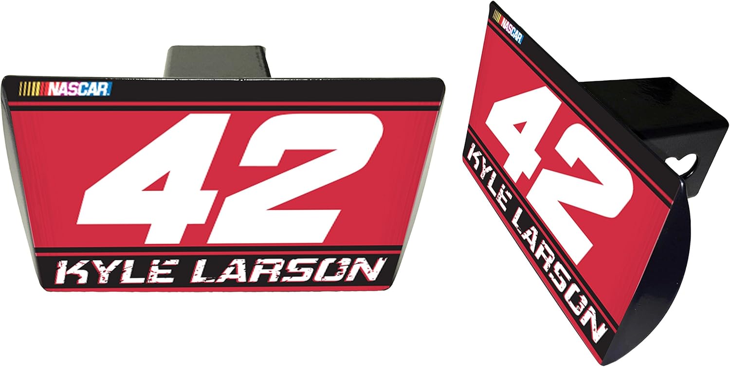 Kyle Larson 42 Metal Trailer Hitch Cover Kitchen & Dining