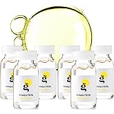 Ginger Milk Ampoule for Hair Loss Control with Biotin (Pack 6 x 0.5 fl oz) | Be Powerful Revitalizing Hair Treatment. Strengthens roots. No minoxidil. Single-dose vials. Vegan.