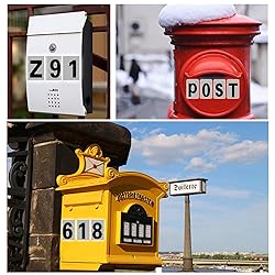 120 PCS Reflective Mailbox Number and Letters