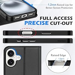 SHIELDON Case for iPhone 16 Plus 5G 6.7", Genuine