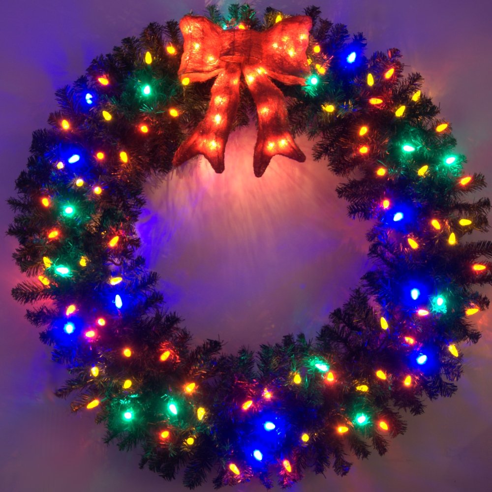 Large Christmas Wreath Outdoor  Christmas Time Coming
