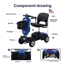 Metro Mobility USA Patriot Compact Travel Electric
