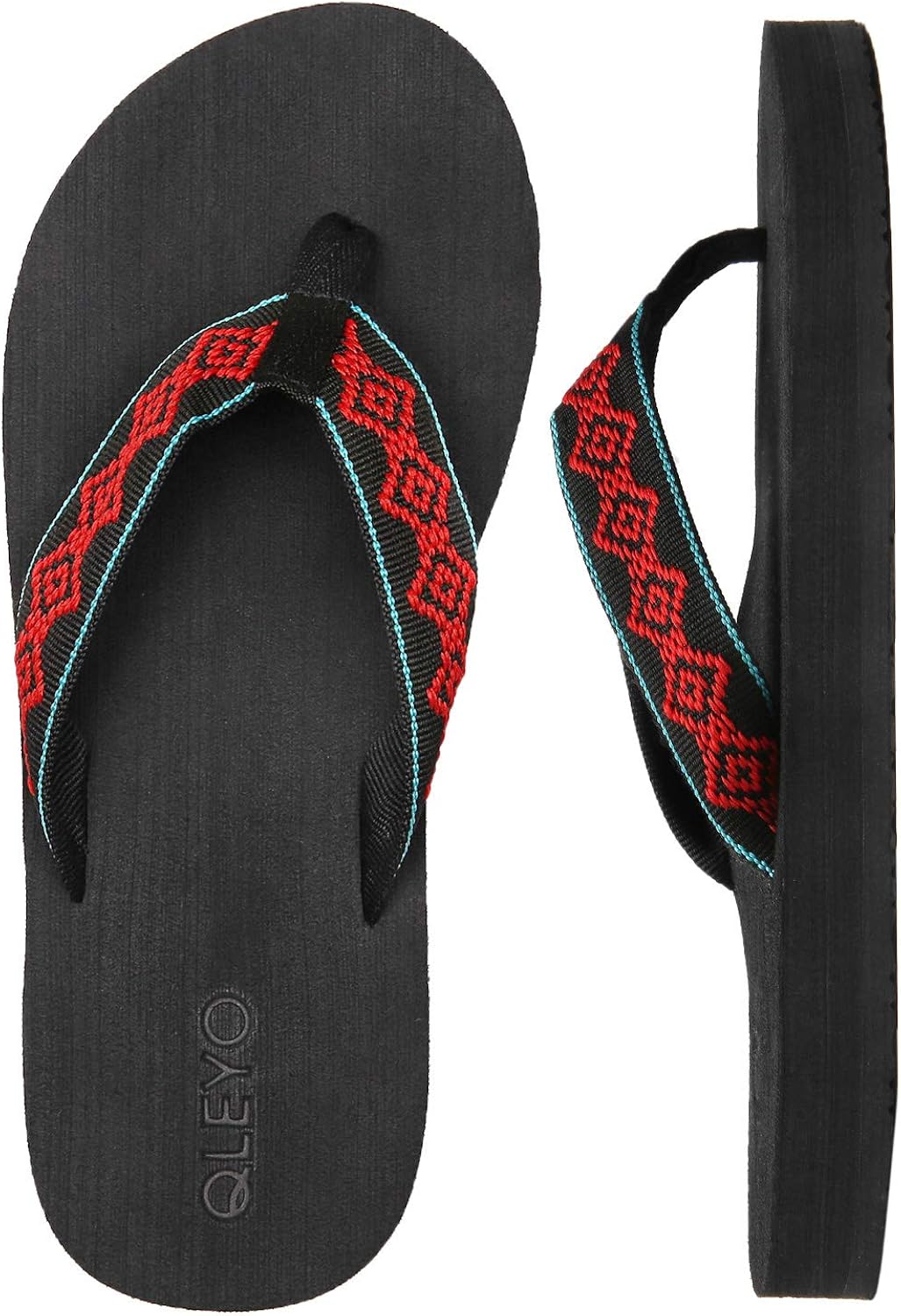 beach flip flops with arch support