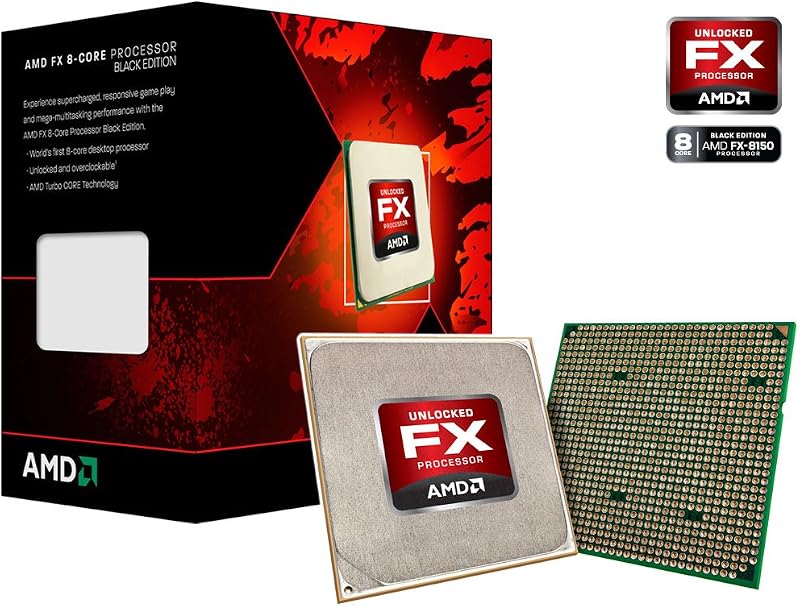 AMD FX-8150 Eight Core Processor 3.60GHz 8MB L3 Cache Socket AM3+