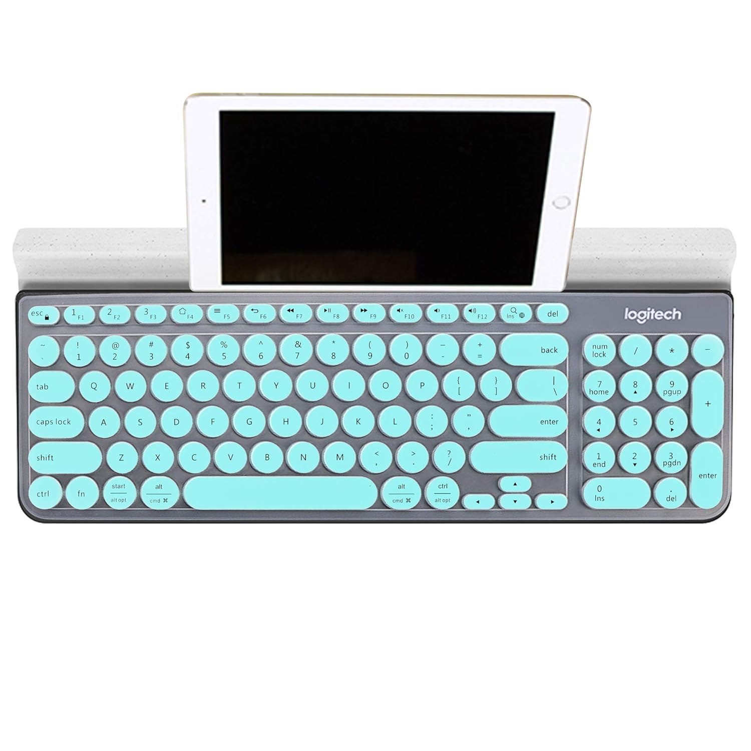 Lapogy Keyboard Cover Skin for Logitech K780,Logitech K780