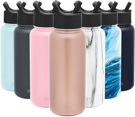 rose gold thermos bottle