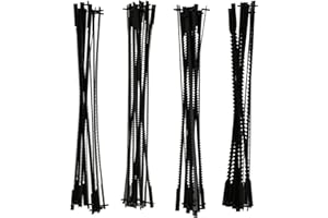 5 Inch Scroll Saw Blades, 48pcs Pin End Scroll Replacement for Wen 3921, Tacklife, Shop Fox, SKIL, Rikon, Ryobi and All 15In 
