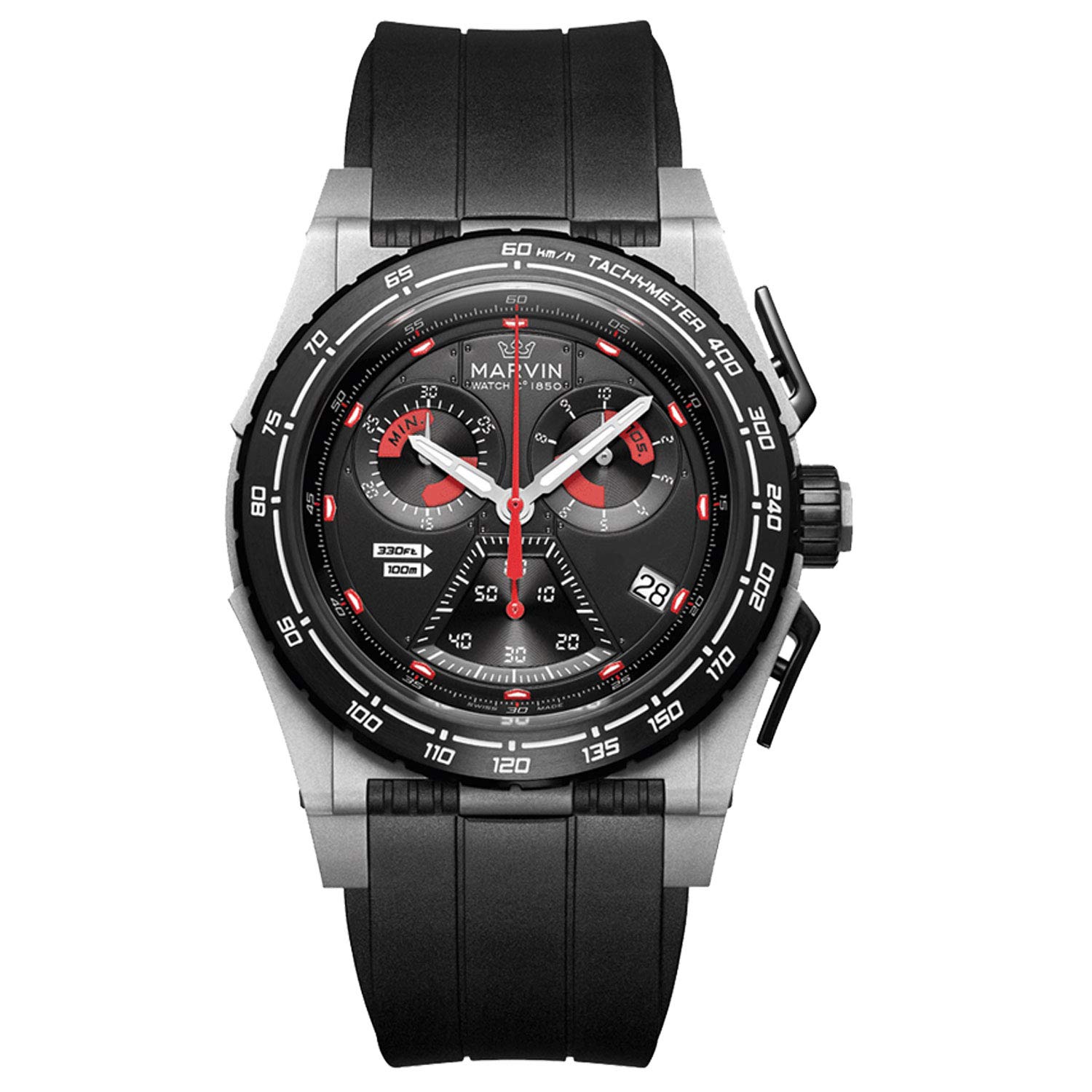  Marvin Swiss Chronograph Mens Casual Watches