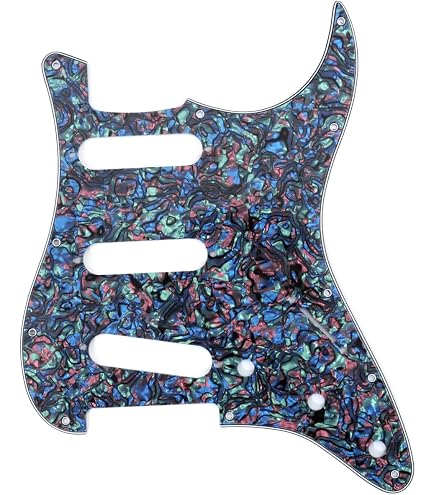 KAISH Clear Guitar Pick Guard LP Standard Pickguard Scratch Plate for USA Les Paul Transparent