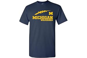UGP CAMPUS APPAREL NCAA Football Horizon, Team Color T Shirt, College, University