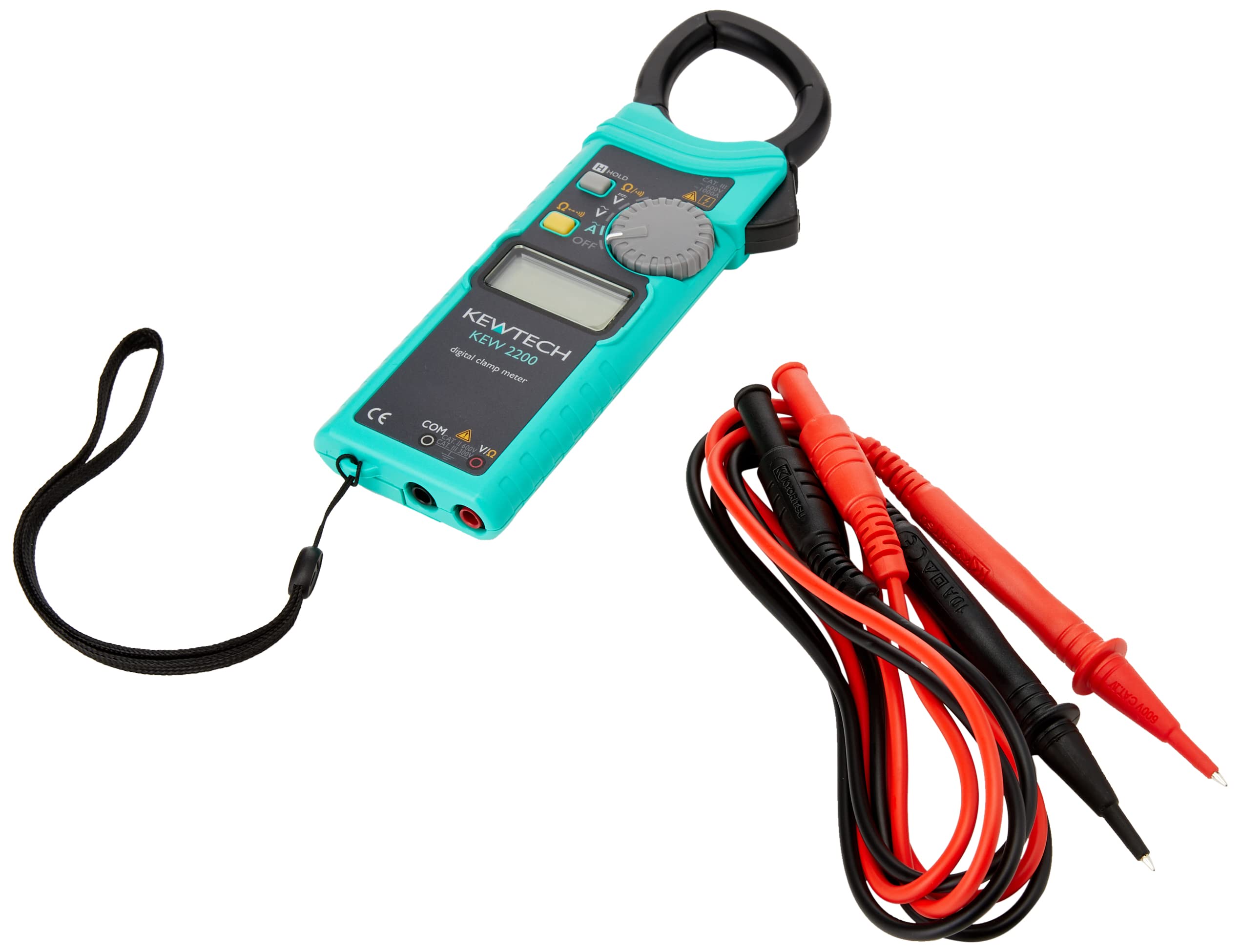 Kewtech KEW2200 Digital AC 1000A AC/DC V Clamp