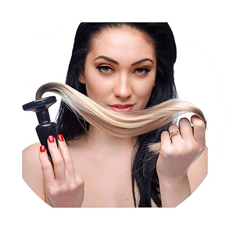 Unisex Blondie Pony Tail Butt Plug, Fetish Animal Role Play Horse Anal Plug Tail, 50cm Long Silky Tail, Sex Toys, Sex Product