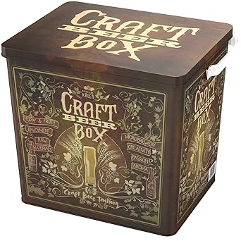 Craft Bier Bierbox (12 unterschiedliche Biere 0,33l verpackt in einer hochwertigen Metallbox)