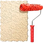 Nichiyo 7'' Textured Paint Roller Pattern for Drywall Wall Decor | 7 Inch Rubber Embossed Texture Roller For Drywall Wall Decorative Patterned Paint Roller Diy Wall Art Home Decor(EG323T)
