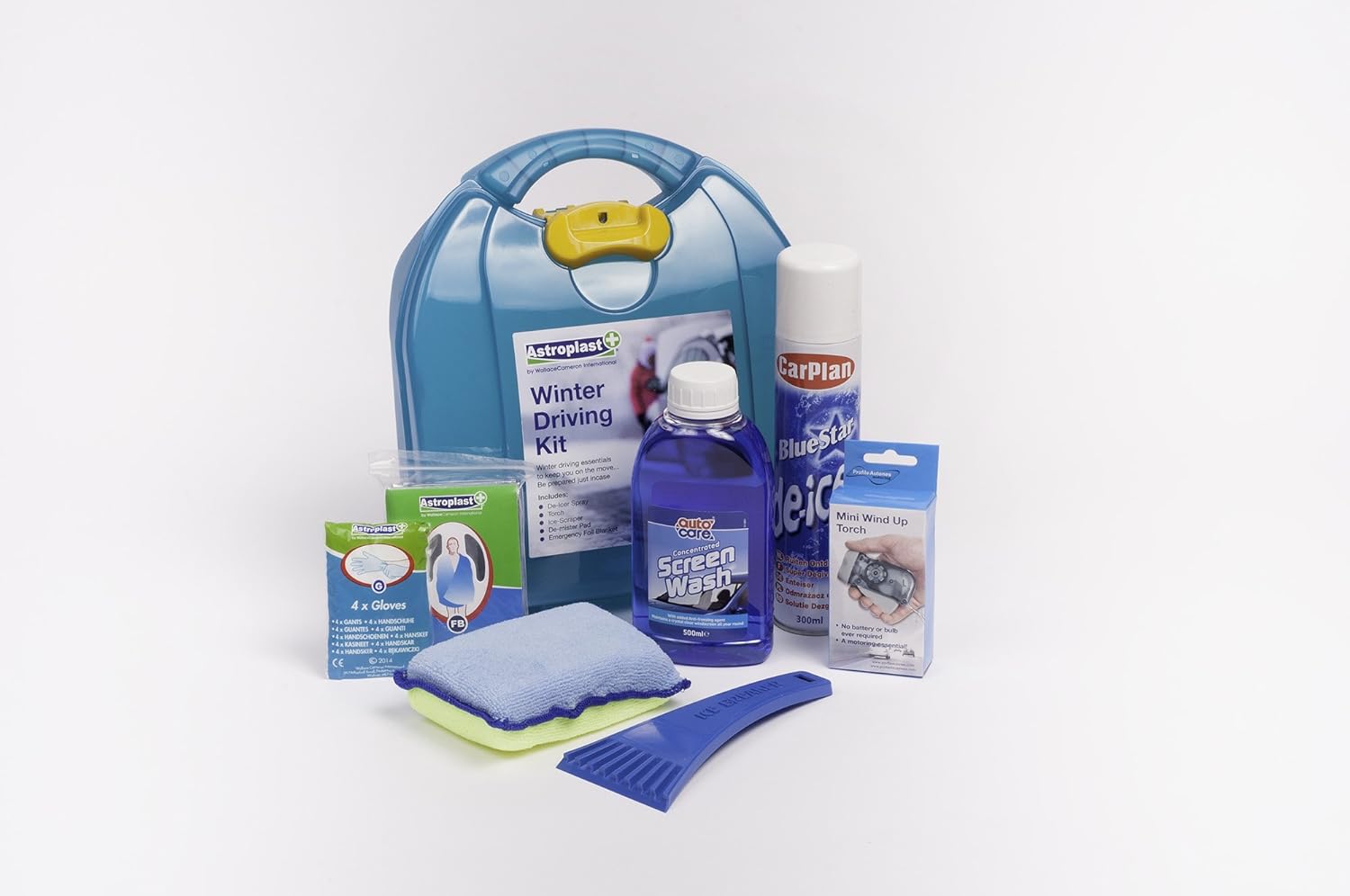 RAC Winter Driving Kit first aid, de icer blanket scraper and more