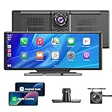 ESSGOO A-pple CarPlay & Android Auto,10.26 inch IPS