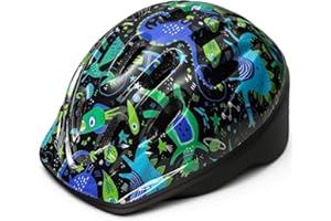 OutdoorMaster Kids Bike Helmet - from Toddler to Youth Sizes - Adjustable Safety Unicorn Helmet for Children (Age 3-15), 14 Vents for Multi-Sport