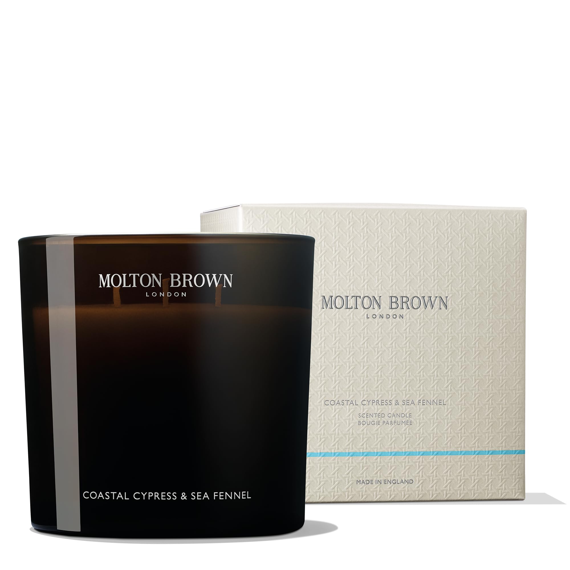 Molton Brown Coastal Cypress & Sea Fennel Luxury Scented Triple Wick Candle 600 g