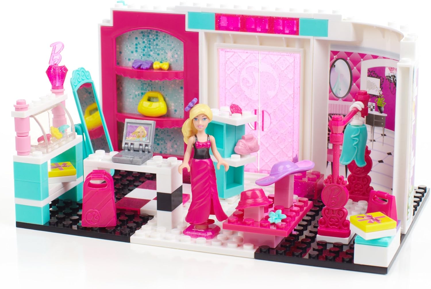Amazon.es: Mega Bloks Barbie 80225 Boutique: Juguetes y juegos