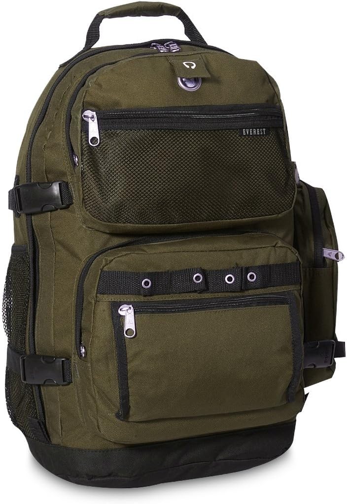 backpack dark green