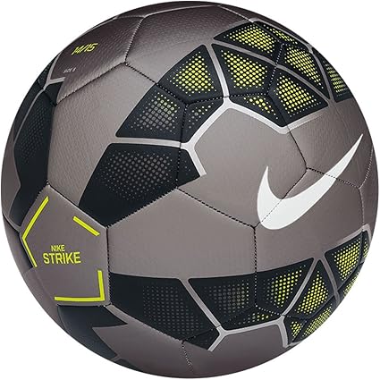Amazon.com : NIKE Strike Soccer Ball-Black\/Silver : Clothing