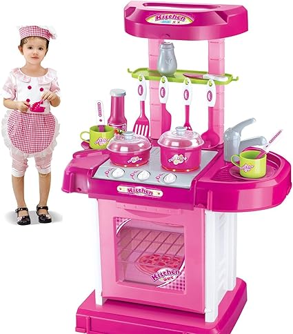 Vokodo Deluxe Toy Kitchen Playset 