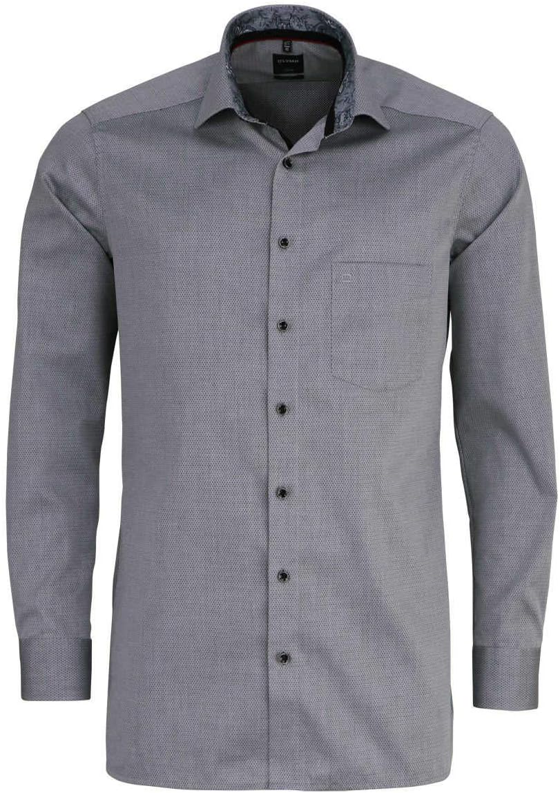 OLYMP Men's Shirt Modern Fit Long-Sleeved