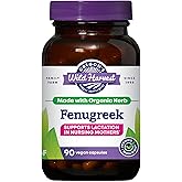 Oregon's Wild Harvest Fenugreek Organic Herbal Supplement, 90 Count