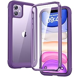 Diaclara Compatible with iPhone 11 Case, Full Body