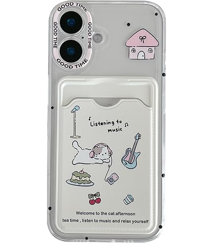 Custodia Yimctoie Per IPhone 15 – Motivo Coniglio Anime Kawaii, TPU Trasparente Antiurto