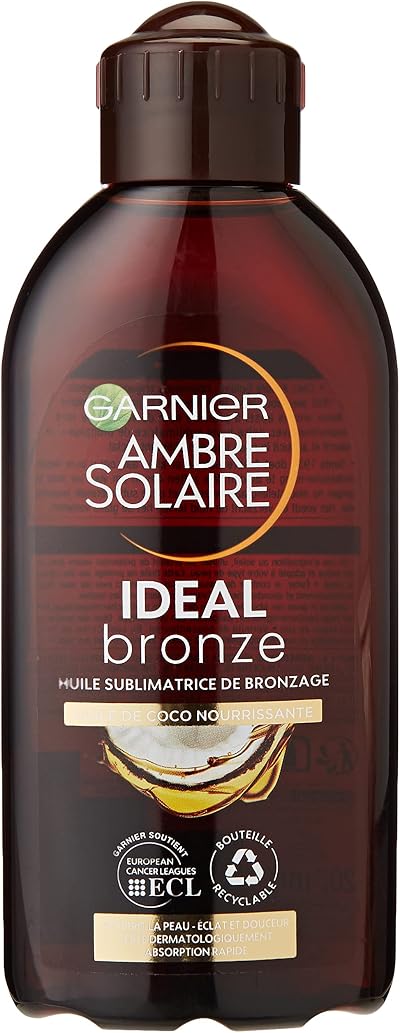 Garnier Ambre Solaire Intense Tanning Oil Coconut Scent SPF 2 200ml