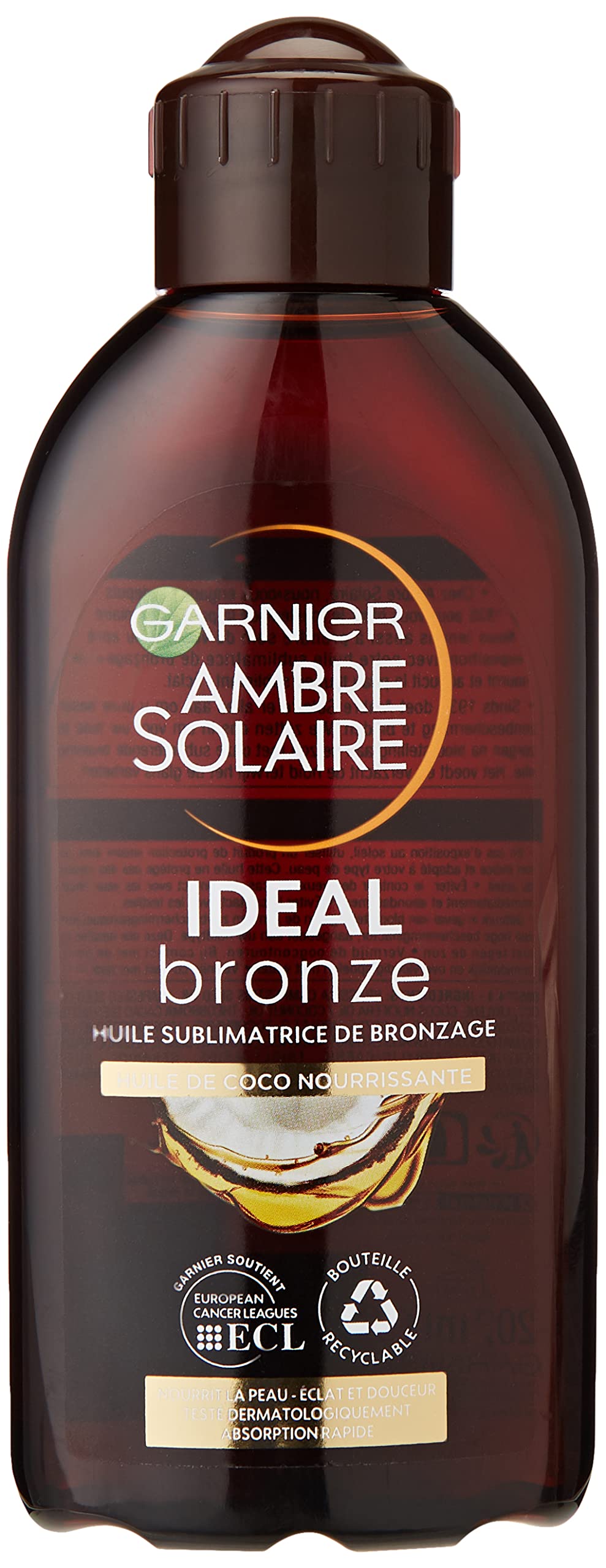 GARNIER - Ambre Solaire - Huile Bronzante Intense aux senteurs de COCO SPF2 - 200ml