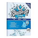 SplashProof Printer Paper - 8.5" x 11", 5 Mil